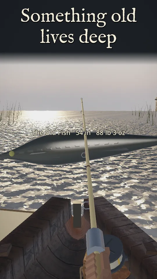 Something old that lives deep in the lake